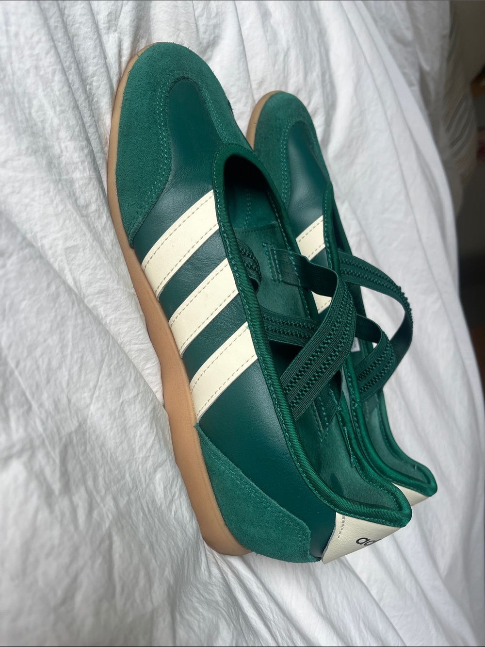 adidas Green Barreda Mary Jane Cloudfoam Sneakers